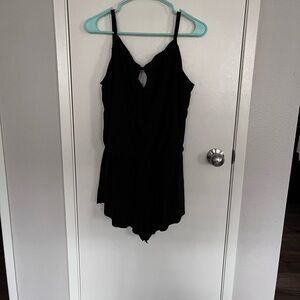 Black Swim One Piece